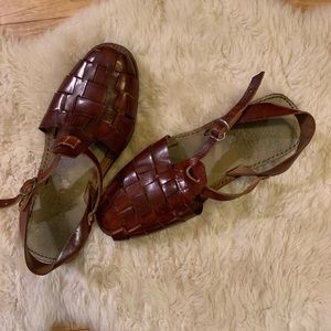 Men's Handmade Leather Strap Sandals
